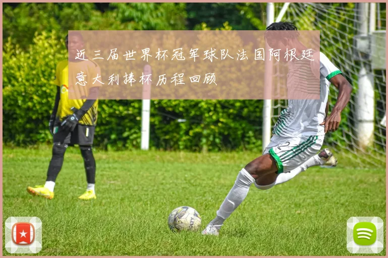 近三届世界杯冠军球队法国阿根廷意大利捧杯历程回顾